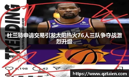 杜兰特申请交易引发太阳热火76人三队争夺战激烈升级
